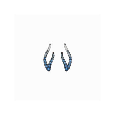Luxenter Pendientes Plata Piedras Baedra