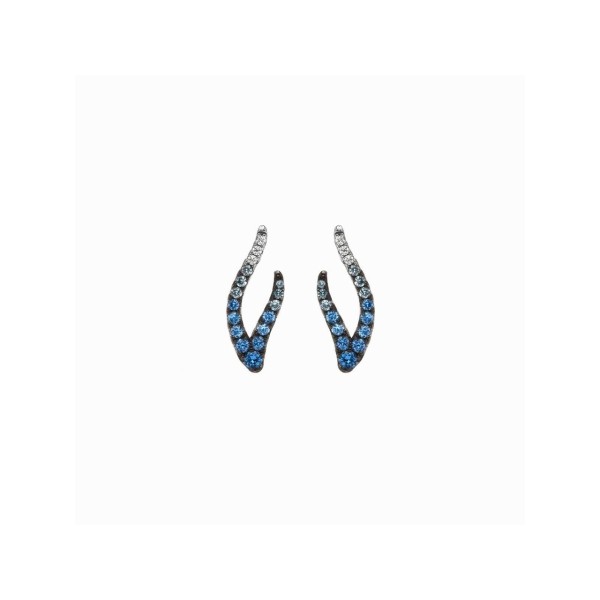 Luxenter Pendientes Plata Piedras Baedra