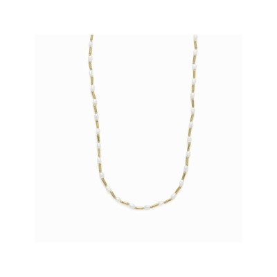 Luxenter Gargantilla Plata Chapada Perla Laurid