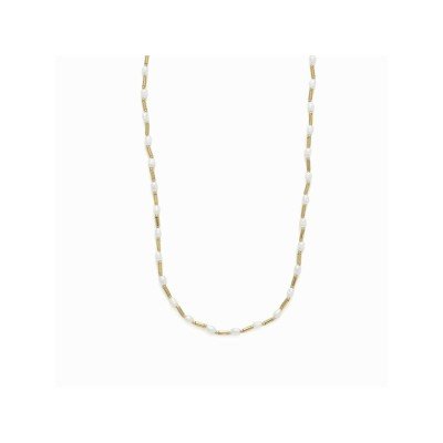 Luxenter Gargantilla Plata Chapada Perla Laurid