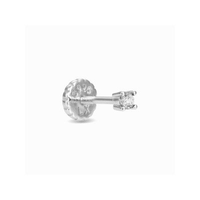 Luxenter Piercing Plata Piedra Dali