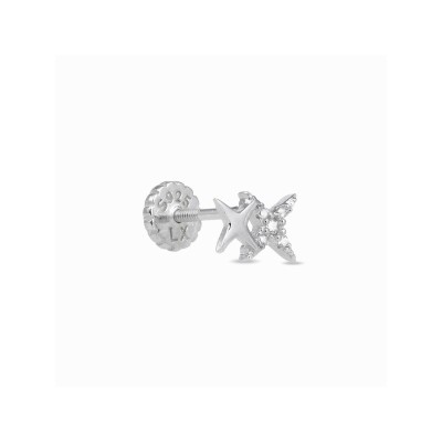 Luxenter Piercing Plata Piedras Tingio