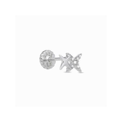 Luxenter Piercing Plata Piedras Tingio