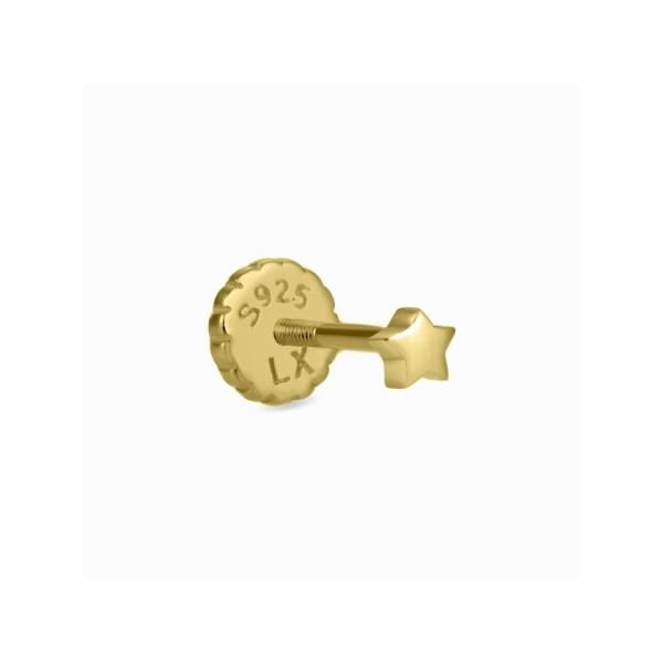 Luxenter Piercing Plata Chapada Mapu