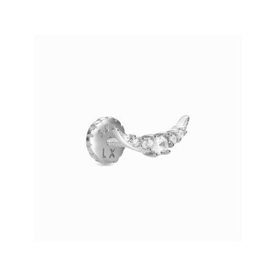 Luxenter Piercing Plata Piedras Bashi