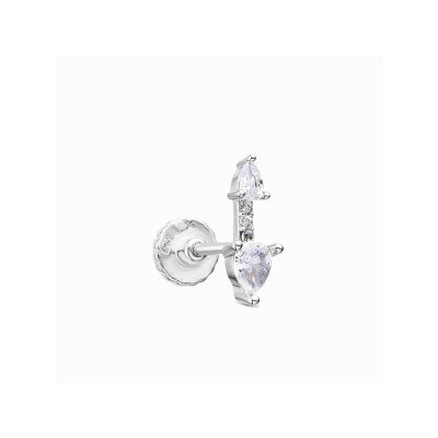 Luxenter Piercing Plata Piedras Egdos