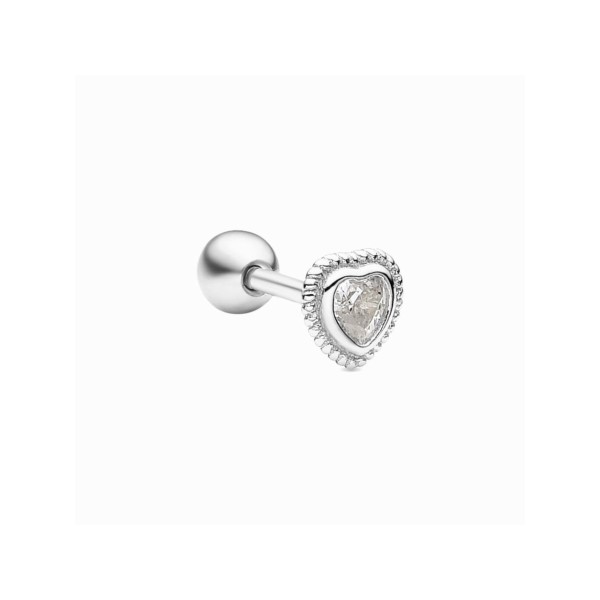 Luxenter Piercing Plata Piedra Aimba