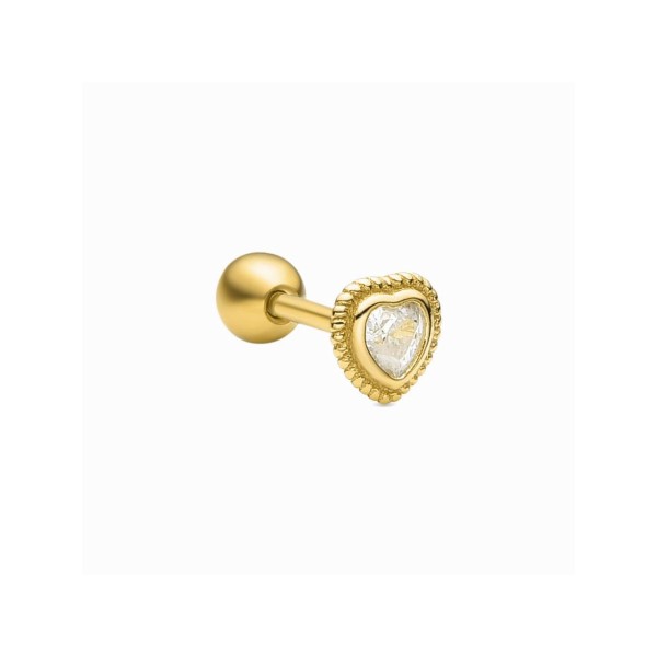 Luxenter Piercing Plata Chapada Piedra Aimba