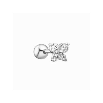 Luxenter Piercing Plata Piedras Udra