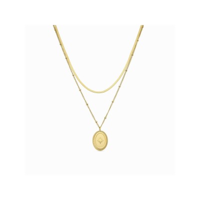 Luxenter Collar Acero Chapado Laiwan