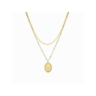 Luxenter Collar Acero Chapado Laiwan