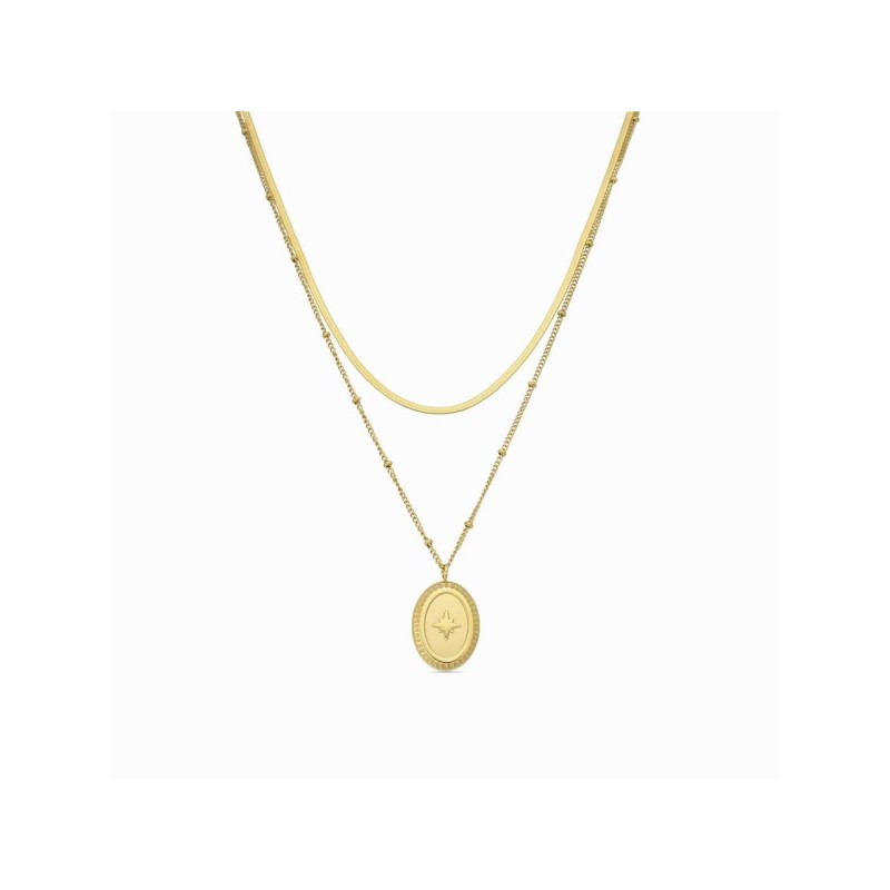 Luxenter Collar Acero Chapado Laiwan