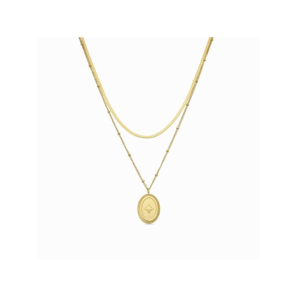 Luxenter Collar Acero Chapado Laiwan