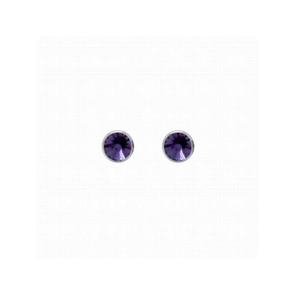 Victoria Cruz Pendientes Plata Piedra