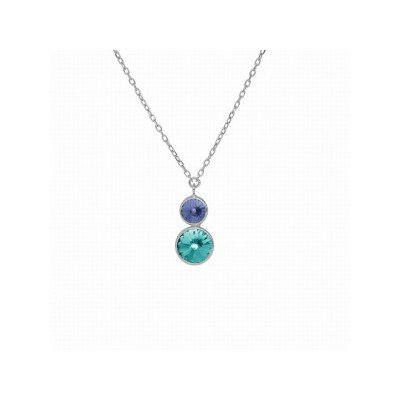Victoria Cruz Collar Plata Piedras