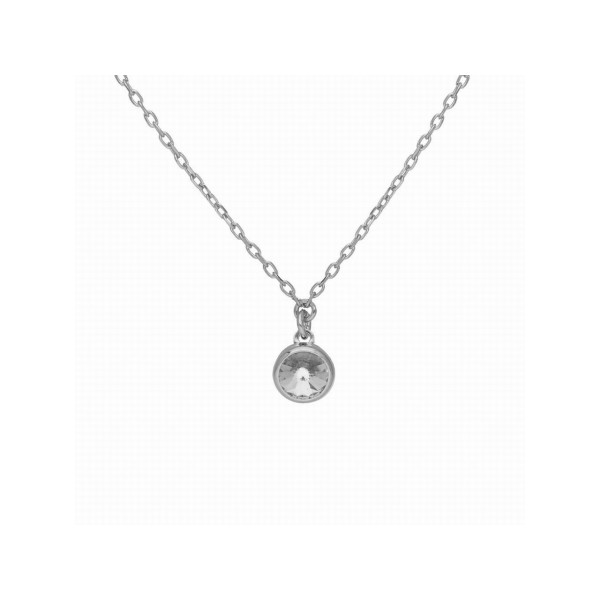 Victoria Cruz Collar Plata Piedra