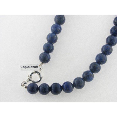 Gargantilla lapislazuli plata