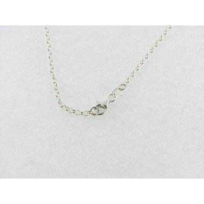 Cadena plata 60cm