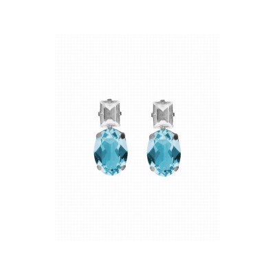 Victoria Cruz Pendientes Plata Piedras