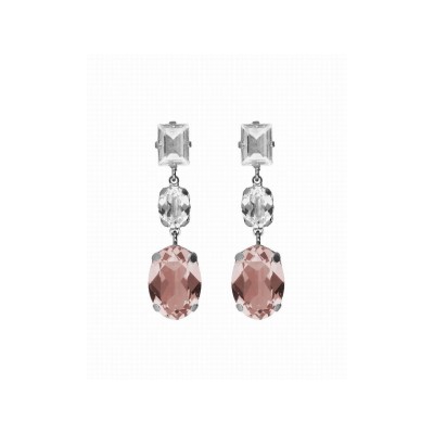 Victoria Cruz Pendientes Plata Piedras