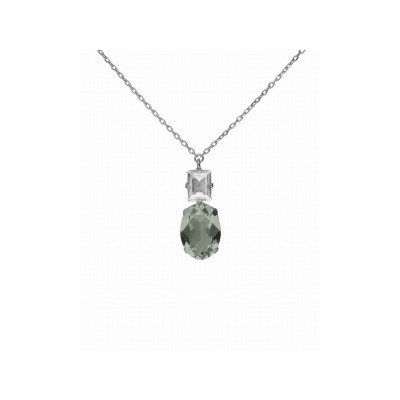 Victoria Cruz Collar Plata Piedras