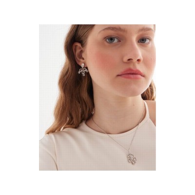 Victoria Cruz Collar Plata Piedras