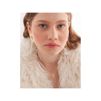Victoria Cruz Collar Plata Chapada