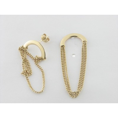 Pendientes Oro Colgar