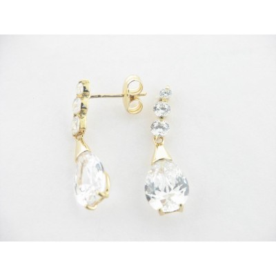 Pendientes Oro Piedras