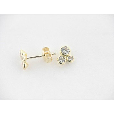Pendientes Oro Piedras