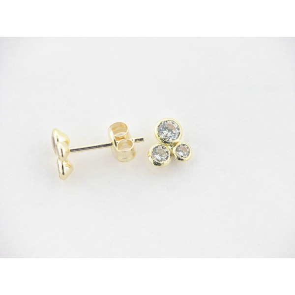 Pendientes Oro Piedras