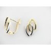Pendientes Oro Bicolor