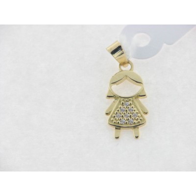 Colgante Oro Piedras