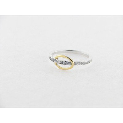 Viceroy anillo plata circonitas