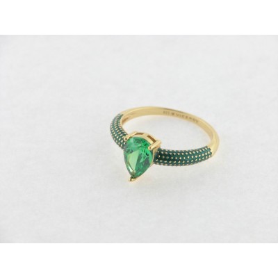 Viceroy anillo plata chapada circonitas