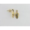 Viceroy pendientes plata chapada circonitas