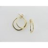 Viceroy pendientes plata chapada circonitas