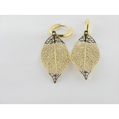 Viceroy Pendientes Aro Acero Chapado