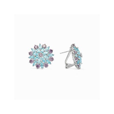Luxenter Pendientes Plata Piedras Uvonda