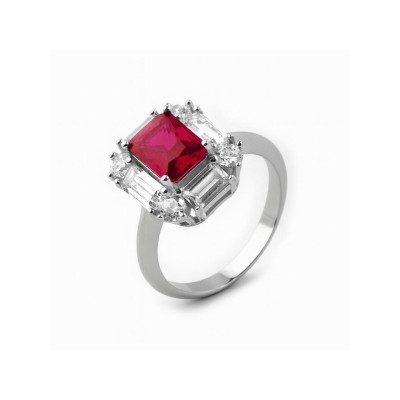 Luxenter Sortija Plata Piedras Arul