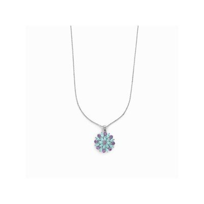 Luxenter Gargantilla Plata Piedras Uvonda