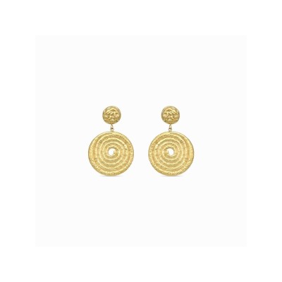 Luxenter Pendientes Acero Chapado Mysdan