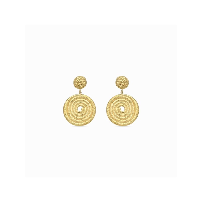 Luxenter Pendientes Acero Chapado Mysdan