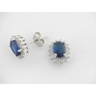 Pendientes Plata Piedras