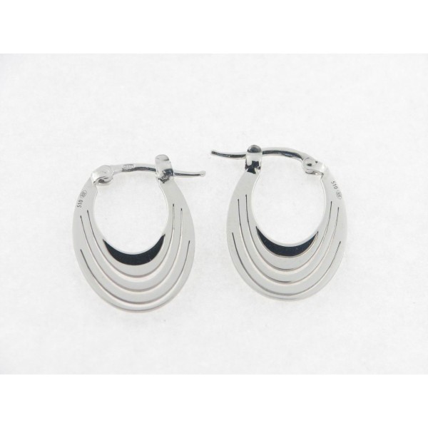 Pendientes Aro Plata
