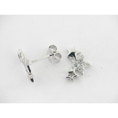 Pendientes Plata Trepador Piedras
