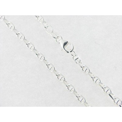 Cadena Plata Travesina 60 Cm