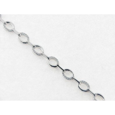 Pulsera Plata Piedras