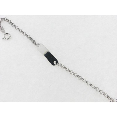 Pulsera Plata Chapa