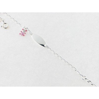 Pulsera Plata Chapa